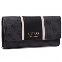 Portafoglio Guess Donna in Pelle SWSG7737650 COAL - SWSG7737650 COAL